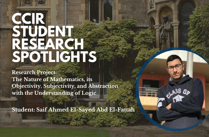 High School Student Researcher Saif on his Journey from Mathematics Olympiads to Mathematical Researcher - CCIR