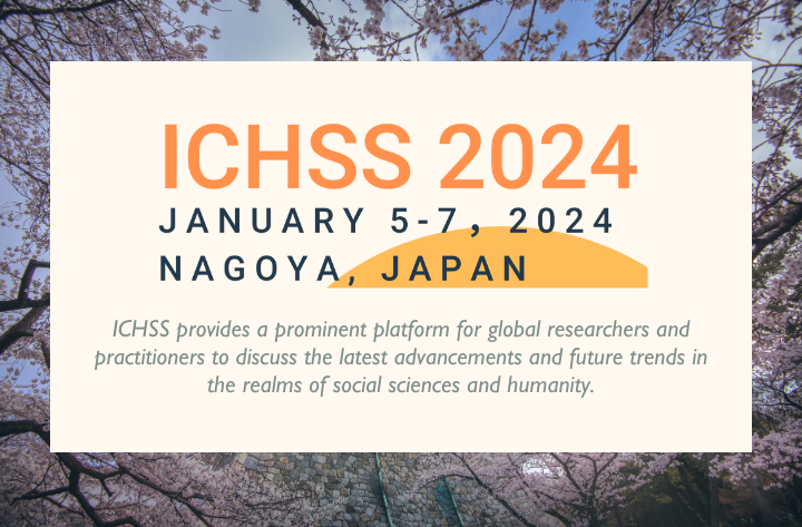 High School Student Researcher Leannes Paper On The United Kingdom Slavery Act Was Accepted At The 2024 10th International Conference On Humanity And Social Sciences Ichss 2024