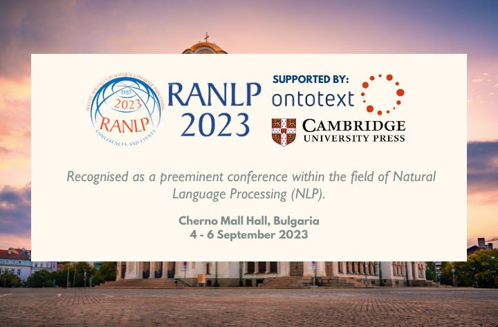 High School Student Researcher Masons Paper On The Parallel Corpus And Nlp Approach Was Accepted At The Ranlp2023