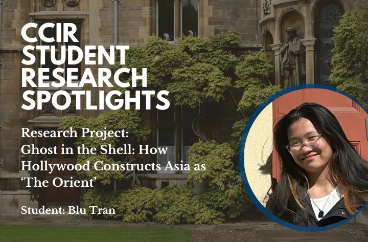 High School Student Researcher Blu On Ghost In The Shell How Hollywood Constructs Asia As The Orient Ccir