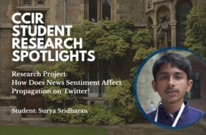 High School Student Researcher Surya On How Does News Sentiment Affect Propagation On Twitter