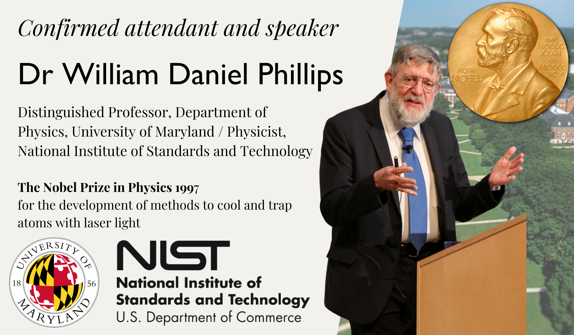 Dr William Daniel Phillips - CCIR