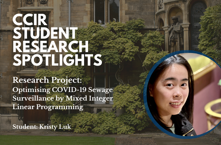 High School Student Researcher Kristy On Optimising Covid 19 Sewage Surveillance By Mixed Integer Linear Programming Ccir