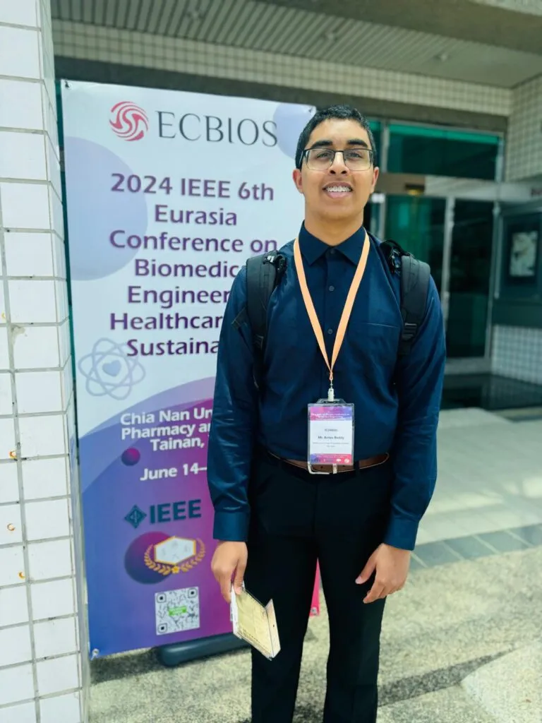 Arnav Reddy at IEEE EEBIOS 2024