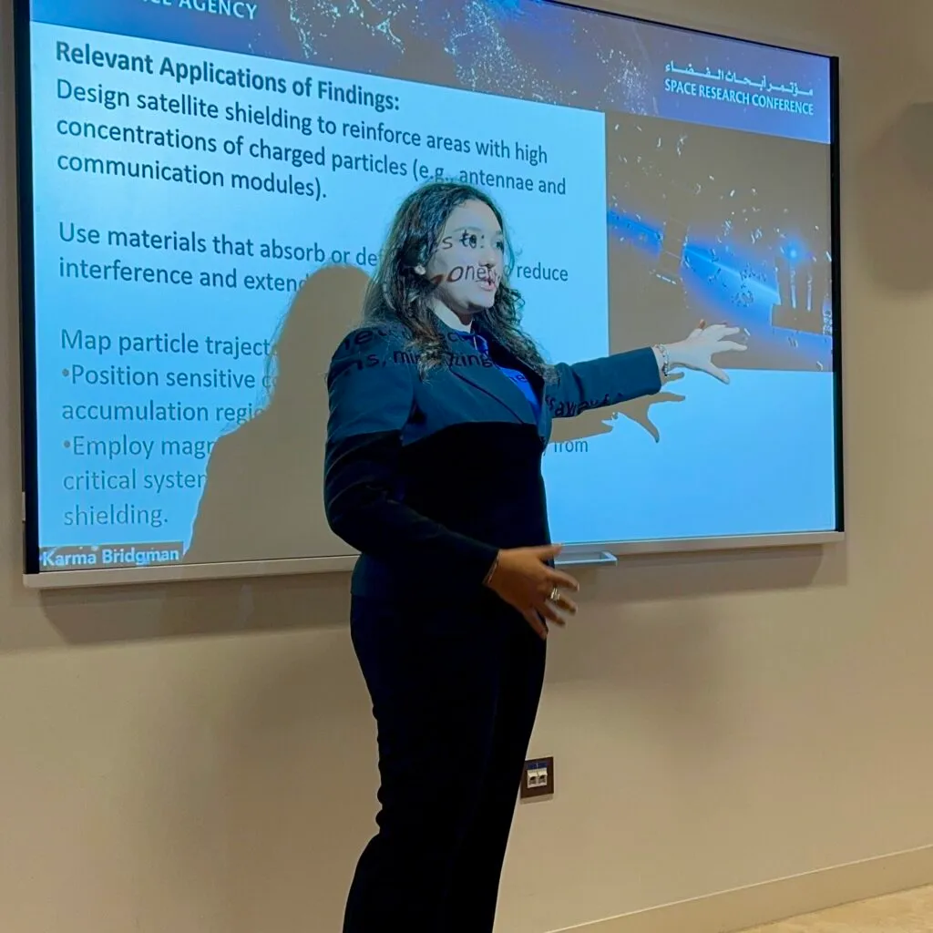 Karma Presented At Uae Space Research