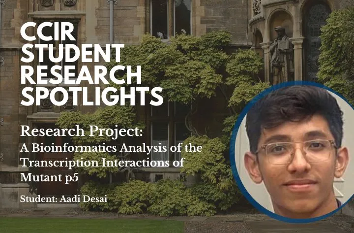 High School Student Researcher Aadi On Bioinformatics Analysis Of The Interactions Of Mutant P5