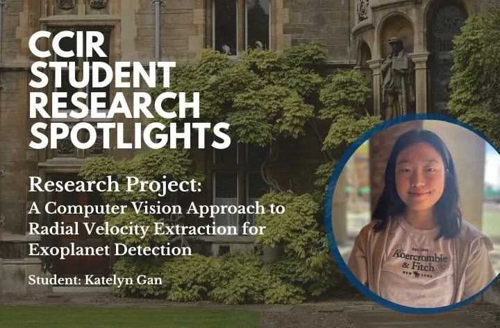 High School Student Researcher Katelyn On Computer Vision To Radial Velocity Extraction For Exoplanet