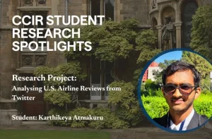 High School Student Researcher Karthikeya On Analysing U.S. Airline Reviews From Twitter | CCIR