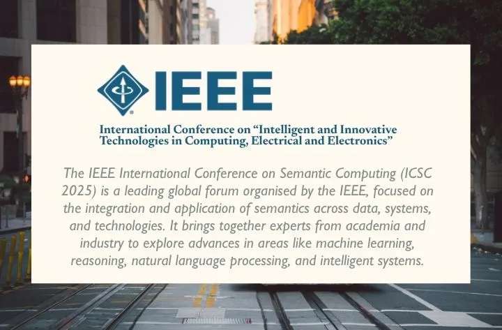 IEEE ICSC 2025 | International Conference on Semantic Computing