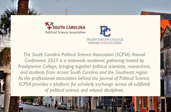 SCPSA 2025 | South Carolina Political Science Association Annual Conference