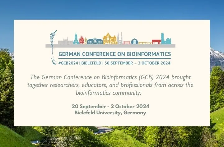 German Conference on Bioinformatics (GCB) 2024