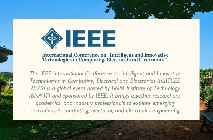 IEEE ICITCEE 2025 | International Conference on Intelligent and Innovative Technologies