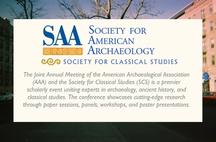 SAA and SCS Joint Annual Meeting | Archaeology and Classical Studies